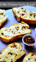 Easy quick garlic bread recipe