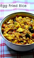 Egg rice recipe indian style