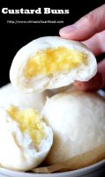 Egg yolk bun hong kong recipe video