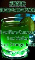 Eleventh doctors sonic screwdriver drink recipe
