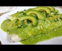 Enchiladas suizas verdes chile poblano recipe