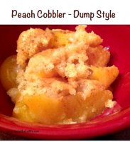 Facebook recipe for peach cobbler