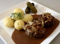 Fedtfattig sovs til frikadeller recipe