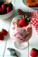 Fresas with crema recipe using greek