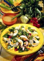 Frischer salat mit rucola recipe