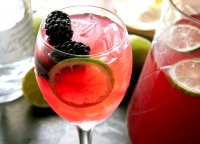 Frozen black rose drink recipe