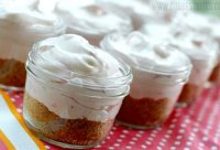 Frozen lemonade pie in a jar recipe
