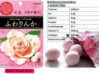 Fuwarinka rose essence soft candy recipe