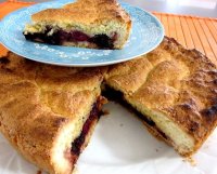 Gateau avec cerises griottes recipe
