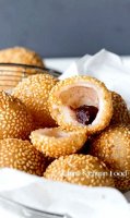 Gluttonous rice balls recipe sesame balls