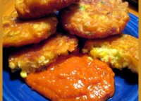 Golden harvest corn cakes recipe