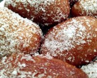 Golden syrup koeksister recipe with coconut