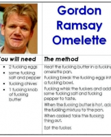 Gordon ramsay omelette recipe video