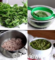 Gotu kola porridge recipe images