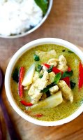 Green curry chicken easy recipe