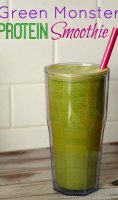 Green monster protein smoothie recipe