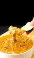 Ground beef nacho cheese dip recipe
