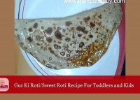Gur ki meethi roti recipe
