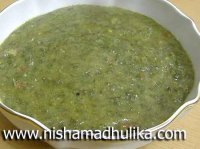 Hare chane ki bhaji recipe