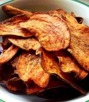 Healthy baked sweet potatoes recipe