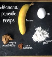 Healthy banana pancakes recipe easy