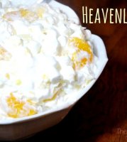 Heavenly hash recipe with whipped cream