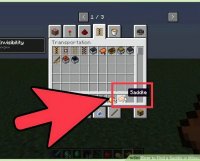 Hoe minecraft recipe for saddle