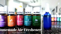 Homemade air freshener spray recipe