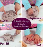 Homemade play dough recipe safe for babies