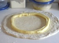Homemade stuffed crust pizza dough recipe
