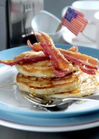 How to make american-style breakfast pancakes recipe
