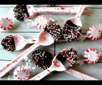 How to make peppermint candy spoons recipe