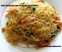 Indian chinese noodles recipe vegetable stir-fry