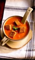 Indian style carrot soup recipe