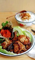 Indonesian deep fried chicken recipe