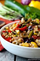 Israeli couscous recipe roasted vegetables