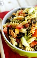 Italian pasta salad recipe for 100