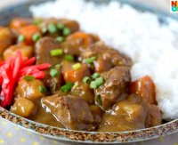 Japanese curry rice recipe beef