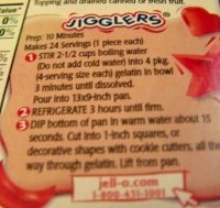 Jello jigglers recipe with 2 small boxes