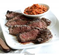 Joanne weir skirt steak with chimichurri recipe