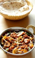 Kadai mushroom dry recipe spiced