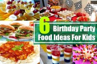 Kids birthday party food menu recipe
