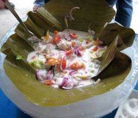 Kinilaw na tuna with gata recipe