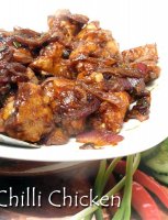 Kolkata style chilli chicken recipe