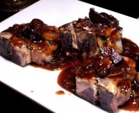 Lamb on bone chops recipe