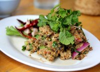 Larb pla duk recipe for rice