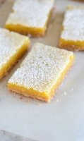 Lemon bar recipe with shortbread crust bars