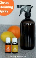 Lemon essential oil recipe spray