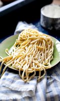 Lo mein noodle dough recipe
