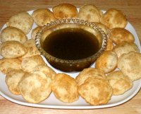 Manjulas kitchen pani puri recipe sanjeev